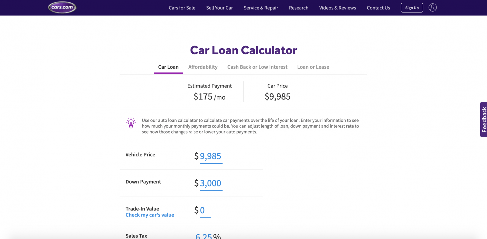 4 Best Online Car Loan Calculators Reviewed – MoneyMink.com