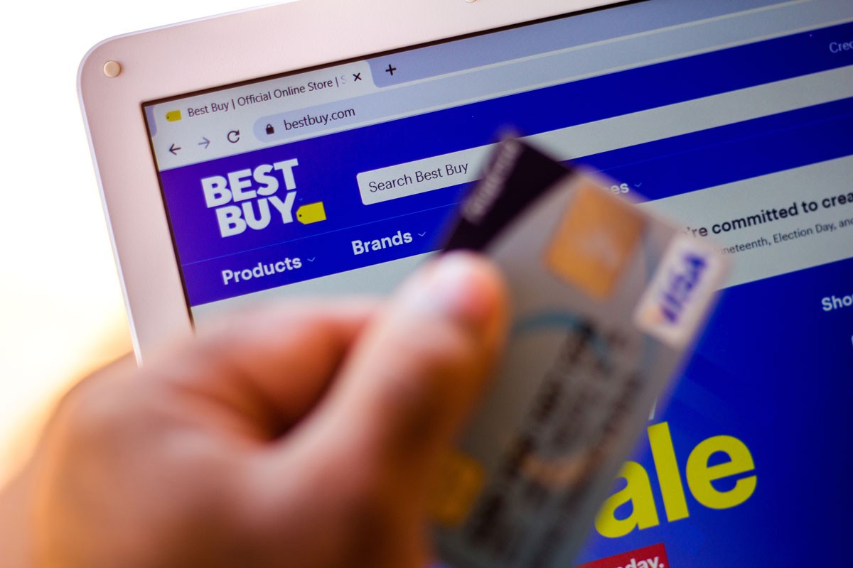 best buy application and a best buy credit card